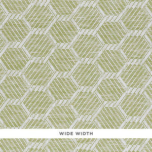 Schumacher Wallpaper Abaco Paperweave Green 5011281