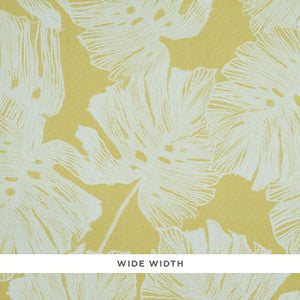 Schumacher Wallpaper Del Coco Yellow 5011631