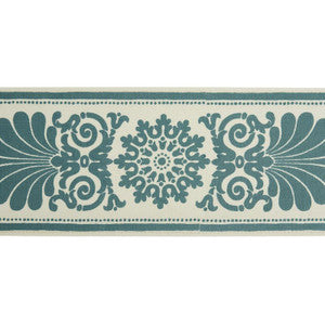 Schumacher Trim Yvonne Tape Peacock 79141