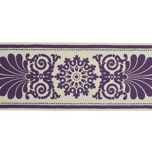 Schumacher Trim Yvonne Tape Aubergine 79142