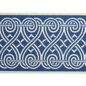 Schumacher Trim Suzette Tape Navy 79130