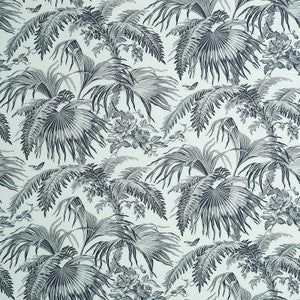 Schumacher Fabric Toile Tropique Black 179511