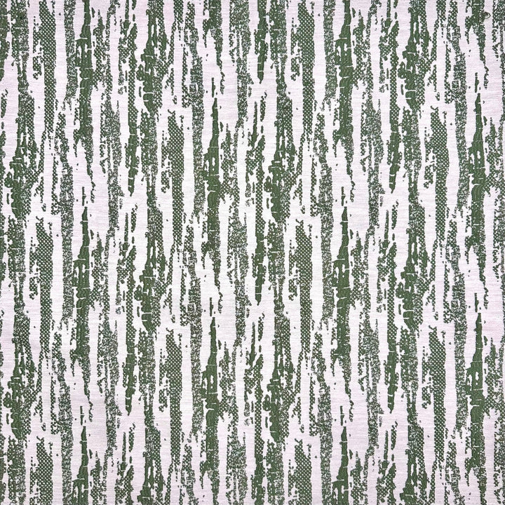 Emb By Lomasi C Emerald by Europatex Designer Fabric Embroideries by Lomasi 70% Polyester, 15% Cotton, 15% Linen 9.71" H, 8.15" V 54.00 inches - Swanky Fabrics -
