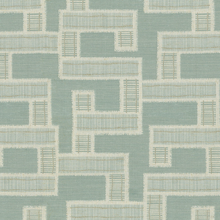 Express Track Mist 470551 by PKL Studio Designer Fabric - 82% polyester, 13% cotton, 5% linen India 35000 Horizontal: 13.75 and Vertical: 19.75 54 - Swanky Fabrics -
