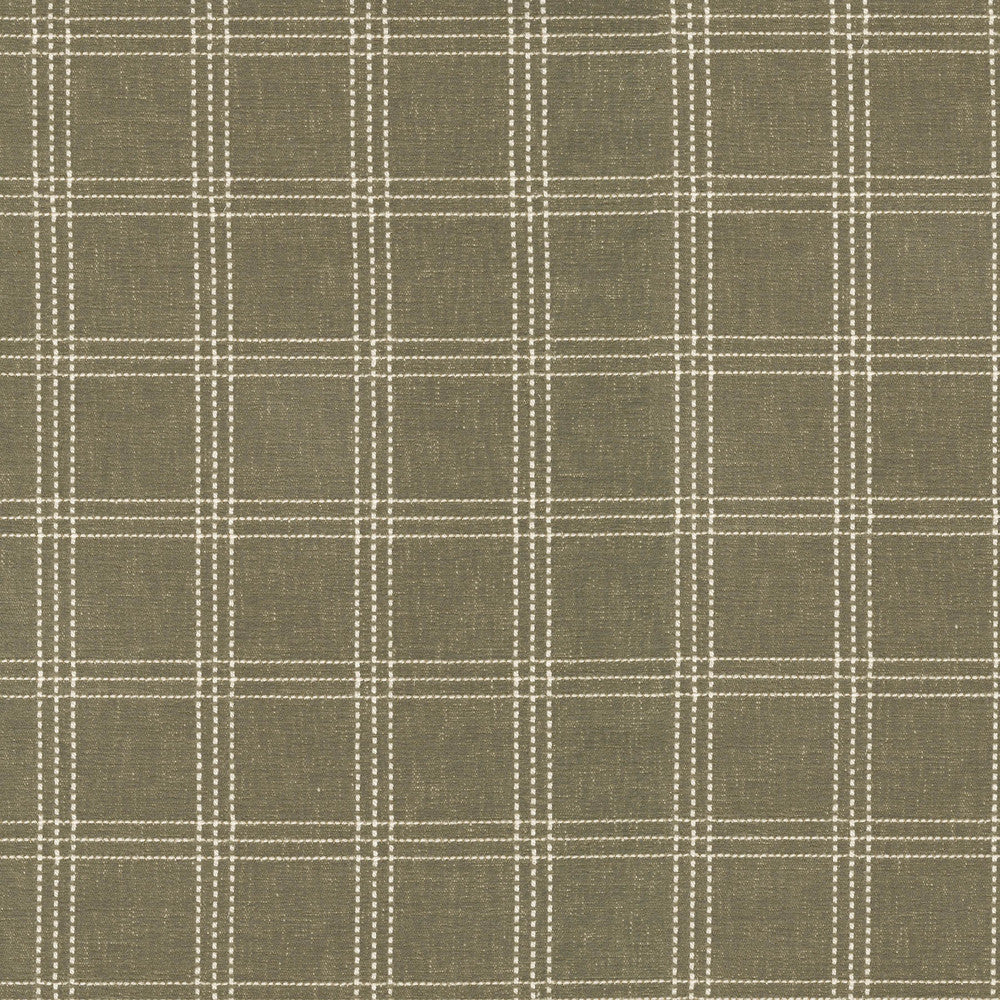 Catalina Check Truffle 470616 by PKL Studio Designer Fabric - 83% polyester, 17% cotton India 51000 Horizontal: 2.25 and Vertical: 2 55 - Swanky Fabrics -