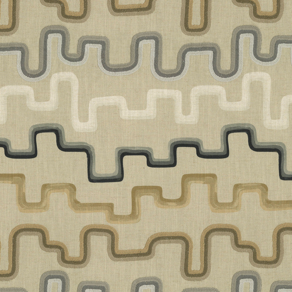 Frills Topaz 470622 by PKL Studio Designer Fabric - 50% cotton, 35% rayon, 15% linen India 51000 Horizontal: 13.5 and Vertical: 17.5 54 - Swanky Fabrics -