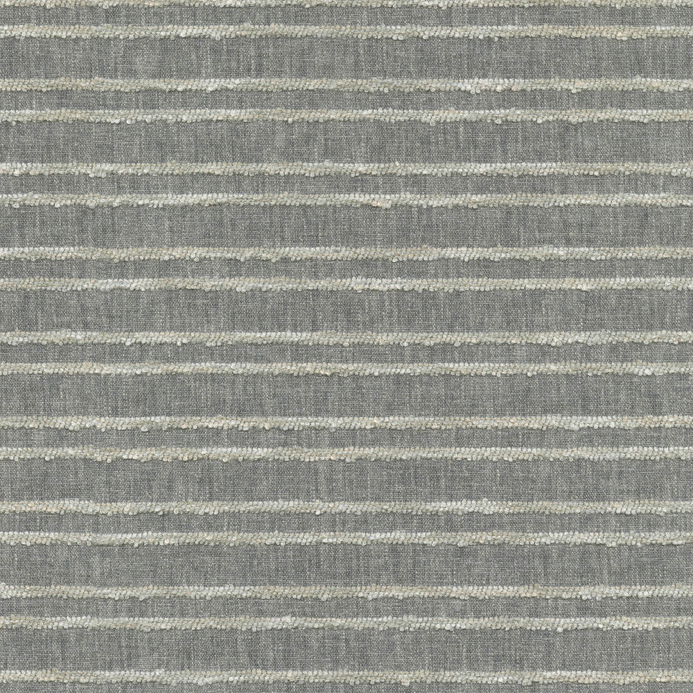 Stanton Stripe Sterling 470806 by PKL Studio Designer Fabric - 63% polyester, 37% cotton India 51000 Horizontal: N/A and Vertical: 1.5 54 - Swanky Fabrics -