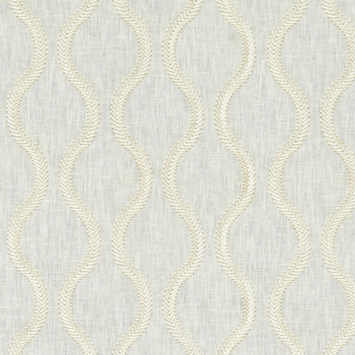 Flourish Emb Winter 470823 by PKL Studio Designer Fabric - Base: 52% polyester, 48% cotton Emb: 100% rayon India 51000 Horizontal: 3.88 and Vertical: 4.5 55 - Swanky Fabrics -