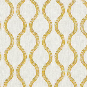PKL Studio Fabric Flourish Emb Gold 470825