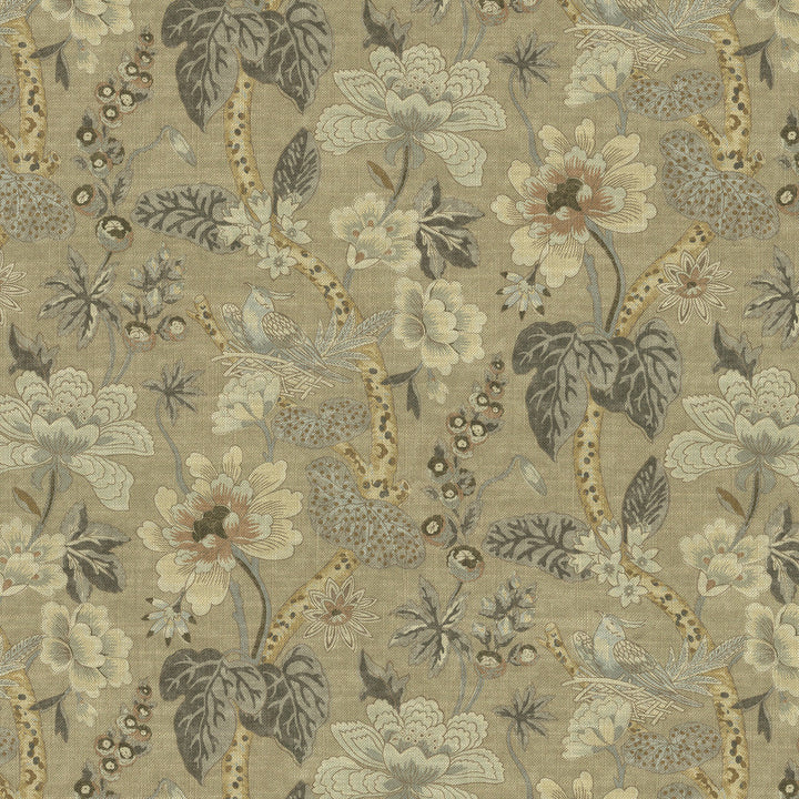 Imogene Chateau 470992 by PKL Studio Designer Fabric - 75% cotton, 25% linen Pakistan 15000 Horizontal: 27 and Vertical: 25.25 54 - Swanky Fabrics -