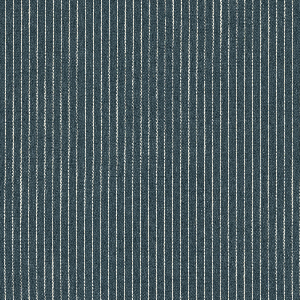 Stripes Ahoy Indigo 471101 by P/K LIFESTYLES Designer Fabric - 57% cotton, 30% polyester, 9% rayon, 4% linen India 51000 Horizontal: 0.37 and Vertical: 0 54  - Swanky Fabrics -