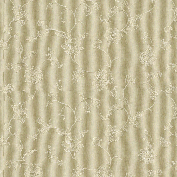 Homestead Linen 471112 by P/K LIFESTYLES Designer Fabric - Base 50% polyester, 30% cotton, 20% linen / Emb. 100% polyester India 15000 Horizontal: 25.5 and Vertical: 15.5 54  - Swanky Fabrics -