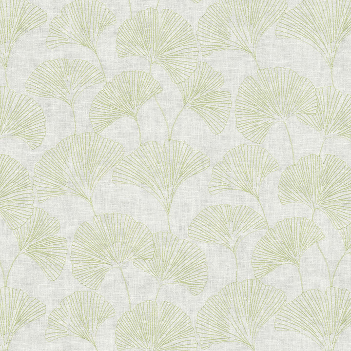 Ginko Emb. Willow 471121 by P/K LIFESTYLES Designer Fabric - Base 55% cotton, 46% polyester / Emb. 49% cotton, 51% polyester India 51000 Horizontal: 17 and Vertical: 15.5 54  - Swanky Fabrics -