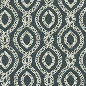 P/K Lifestyles Fabric Pavilion Emb. Indigo 471283