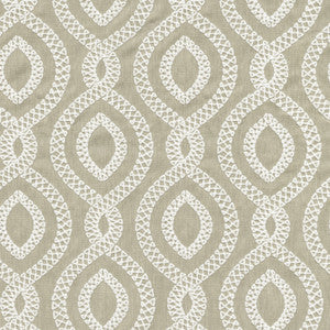 P/K Lifestyles Fabric Pavilion Emb. Linen 471285