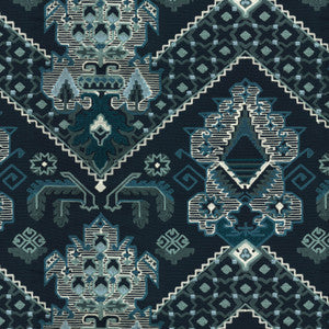 P/K Lifestyles Fabric Casbah Indigo 471341