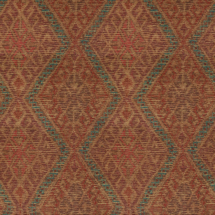 Lakota Chili by PK Lifestyles Designer Fabric - 100% recycled polyester China 50000 Horizontal: 13.5 and Vertical: 25.25 54 - Swanky Fabrics -