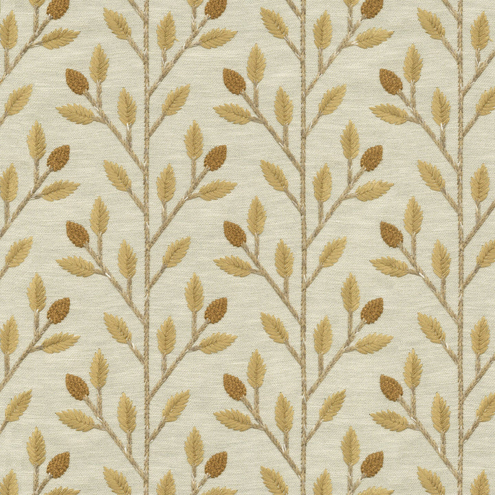 Wheat Field Emb Golden by PK Lifestyles Designer Fabric - 72% polyester, 28% cotton EMB: 100% rayon India 51000 Horizontal: 4.87 and Vertical: 4.63 56 - Swanky Fabrics -