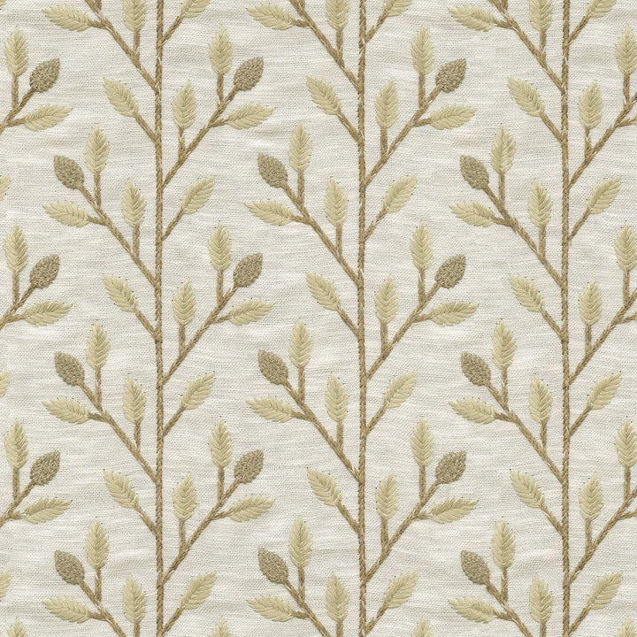 Wheat Field Emb Flax by PK Lifestyles Designer Fabric - 72% polyester, 28% cotton EMB: 100% rayon India 51000 Horizontal: 4.87 and Vertical: 4.63 56 - Swanky Fabrics -