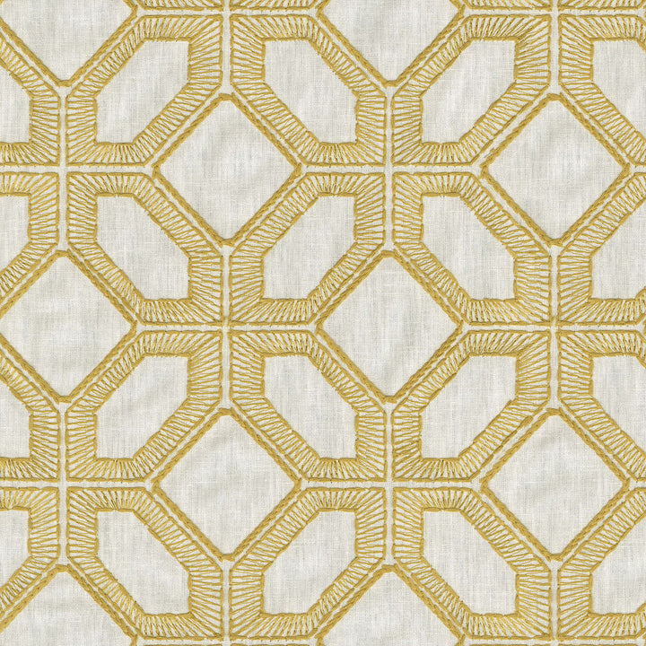 Goa Emb Gold by PK Lifestyles Designer Fabric - 52% polyester, 48% cotton EMB: 56% rayon, 44% cotton India 51000 Horizontal: 6.5 and Vertical: 6.25 54 - Swanky Fabrics -
