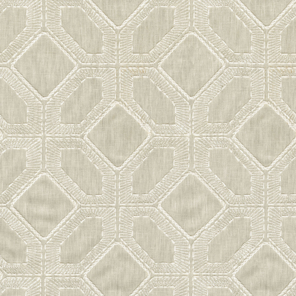 Goa Emb Parchment by PK Lifestyles Designer Fabric - 52% polyester, 48% cotton EMB: 56% rayon, 44% cotton India 51000 Horizontal: 6.5 and Vertical: 6.25 54 - Swanky Fabrics -
