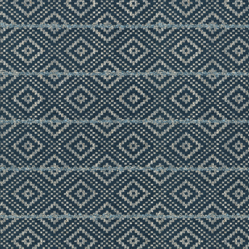 Diamante Lapis by PK Lifestyles Designer Fabric - 95% polyester, 5% linen India 51000 Horizontal: 2.75 and Vertical: 2.5 55 - Swanky Fabrics -