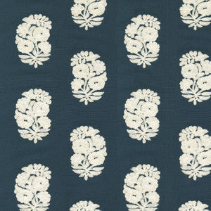 PK Lifestyles Fabric Bodhi Emb Indigo