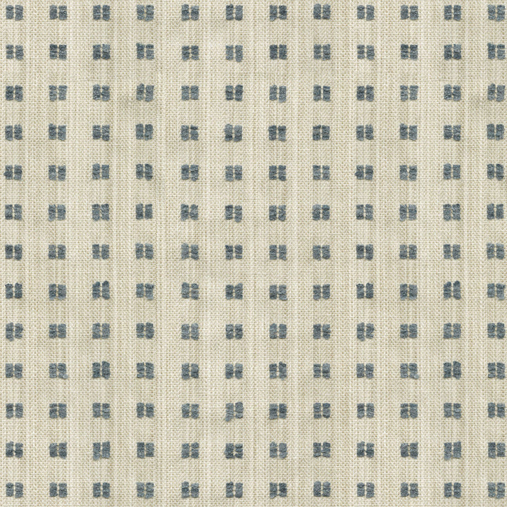 Boucle Blocks Cornflower by PK Lifestyles Designer Fabric - 59% polyester, 41% cotton India 51000 Horizontal: 1.25 and Vertical: 1 54 - Swanky Fabrics -