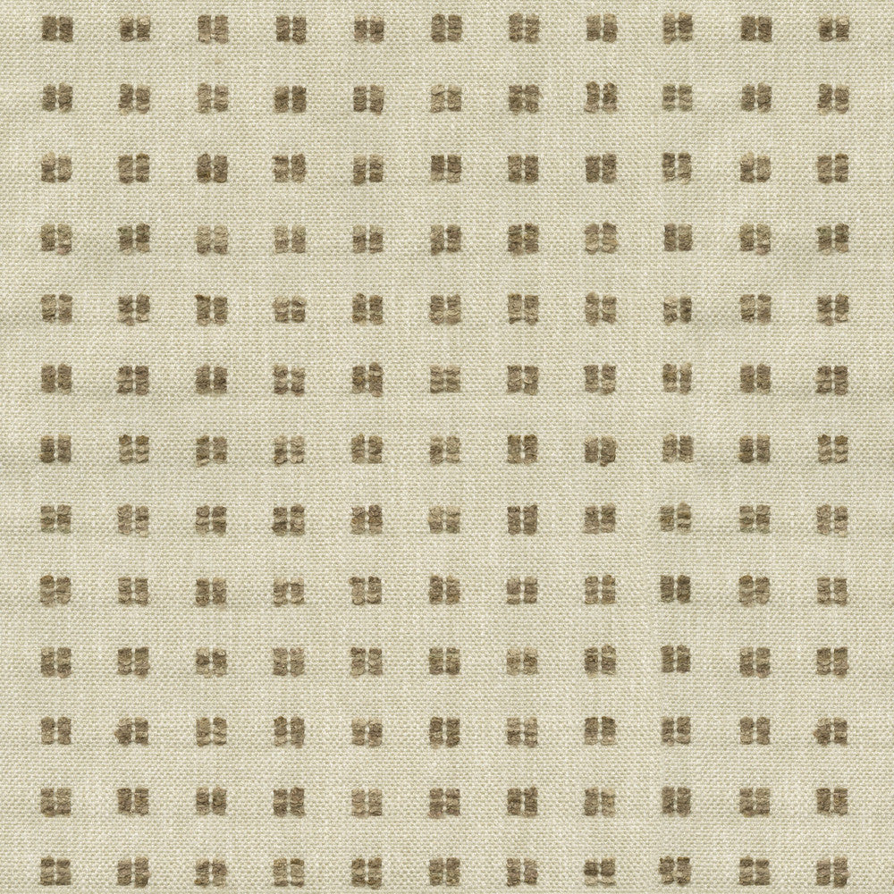 Boucle Blocks Mushroom by PK Lifestyles Designer Fabric - 59% polyester, 41% cotton India 51000 Horizontal: 1.25 and Vertical: 1 54 - Swanky Fabrics -