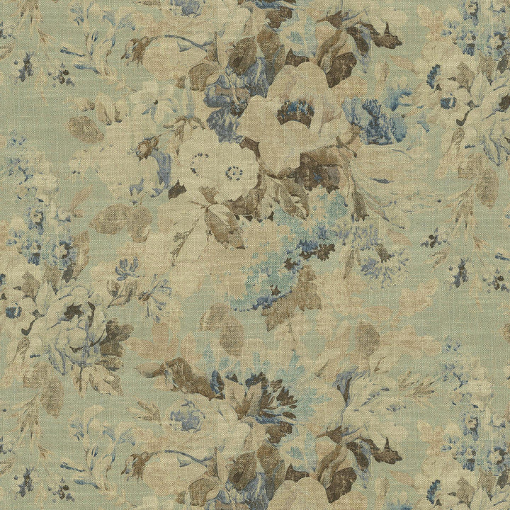 Mountain Meadow Glacier by PK Lifestyles Designer Fabric - 75% cotton, 25% linen Pakistan 15000 Horizontal: 27 and Vertical: 25.25 54 - Swanky Fabrics -
