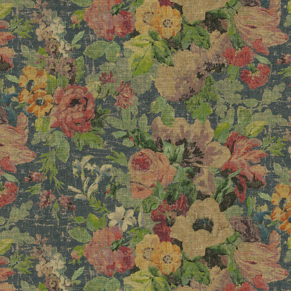 Mountain Meadow Lake by PK Lifestyles Designer Fabric - 75% cotton, 25% linen Pakistan 15000 Horizontal: 27 and Vertical: 25.25 54 - Swanky Fabrics -