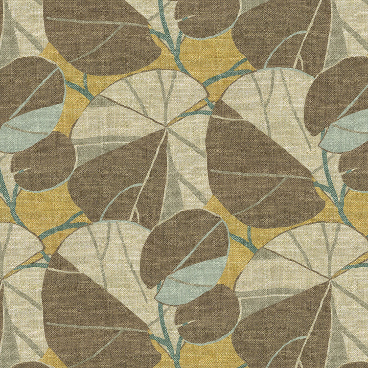 Leafy Place Jonquil by PK Lifestyles Designer Fabric - 75% cotton, 25% linen Pakistan 15000 Horizontal: 13.5 and Vertical: 25.25 54 - Swanky Fabrics -