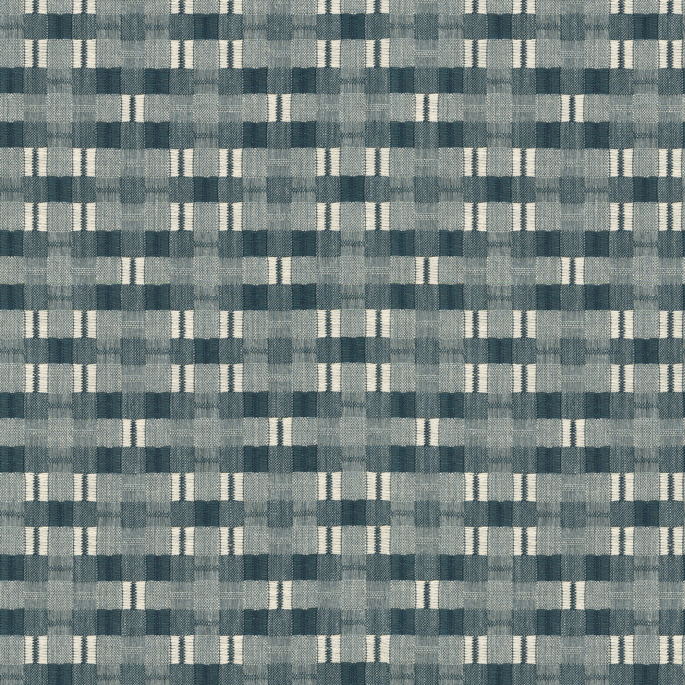 Picnic Plaid Indigo by PK Lifestyles Designer Fabric - 59% polyester, 41% cotton India 51000 Horizontal: 0 and Vertical: 0 54 - Swanky Fabrics -