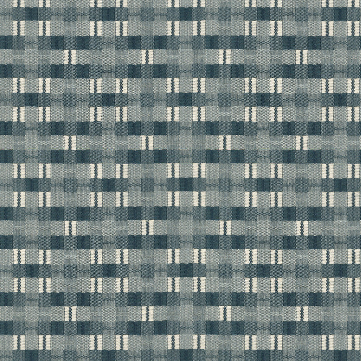Picnic Plaid Indigo by PK Lifestyles Designer Fabric - 59% polyester, 41% cotton India 51000 Horizontal: 0 and Vertical: 0 54 - Swanky Fabrics -
