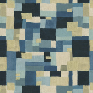 PK Lifestyles Fabric On The Square Emb Nordic