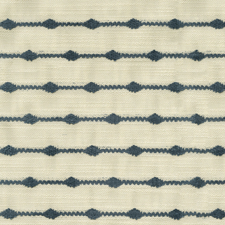 Dewdrop Stripe Indigo by PK Lifestyles Designer Fabric - 100% polyester, 100% acrylic backed China 30000 Horizontal: 3.25 and Vertical: 11 57 - Swanky Fabrics -