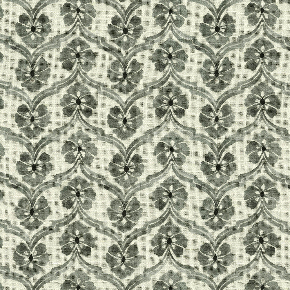 Rhythmic Onyx by PK Lifestyles Designer Fabric - 75% cotton, 25% linen Pakistan 15000 Horizontal: 4.5 and Vertical: 6.75 54 - Swanky Fabrics -