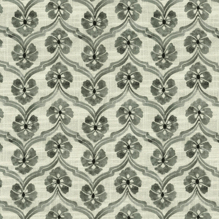 Rhythmic Onyx by PK Lifestyles Designer Fabric - 75% cotton, 25% linen Pakistan 15000 Horizontal: 4.5 and Vertical: 6.75 54 - Swanky Fabrics -