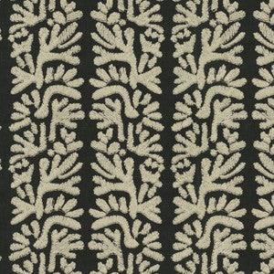 PK Lifestyles Fabric Coral Emb Onyx