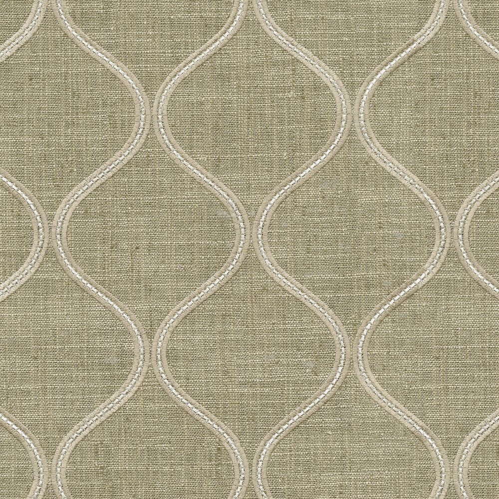 Griffith Emb Flaxen by PK Lifestyles Designer Fabric - 100% polyester EMB: 80% rayon, 20% polyester India 50000 Horizontal: 5.25 and Vertical: 6.13 53 - Swanky Fabrics -
