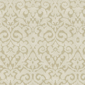 PK Lifestyles Fabric Verona Damask Parchment