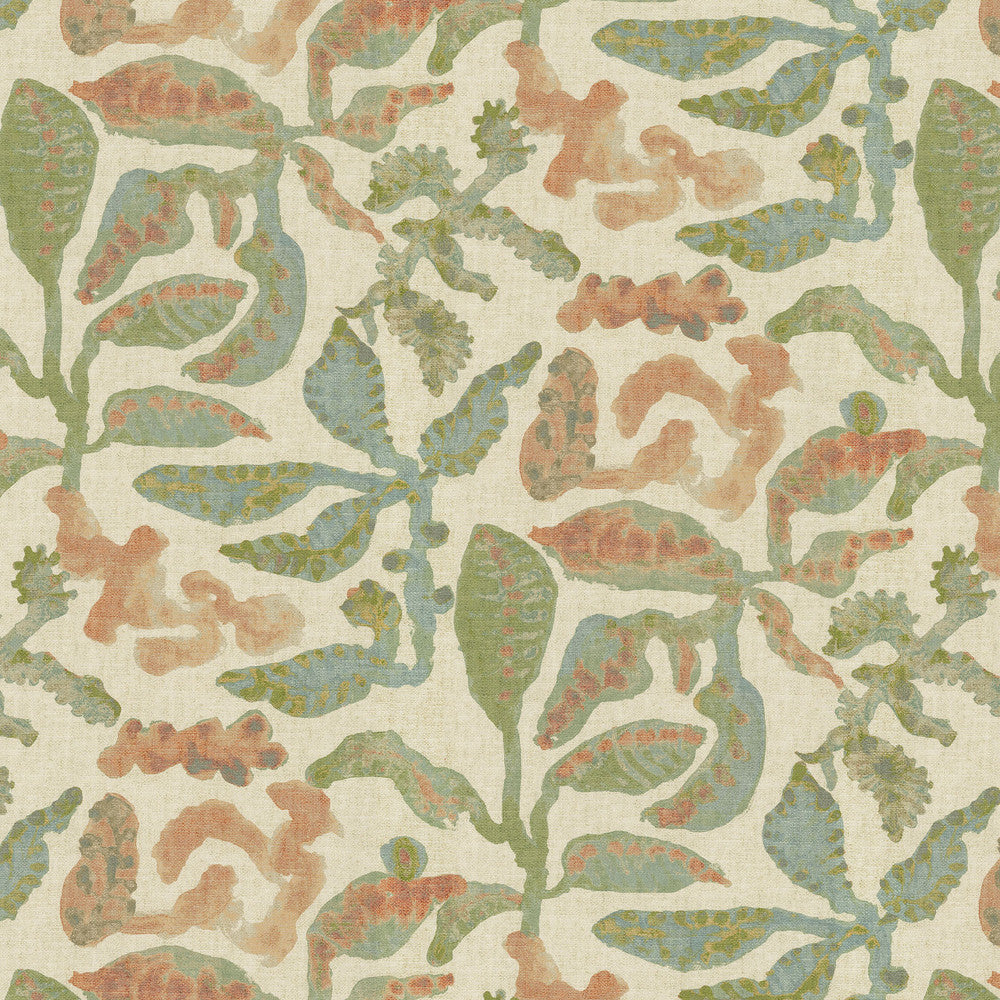 Coriolis Shell 472090 by PK Lifestyles Designer Fabric Cozy Life VIII 100% Cotton India 11000 H: 13.5, V: 27 54 - Swanky Fabrics -