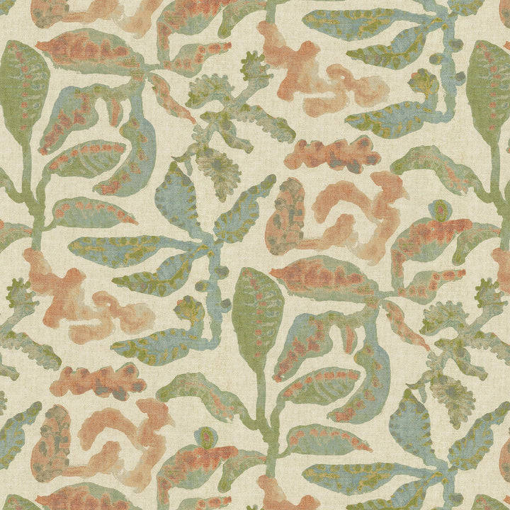 Coriolis Shell 472090 by PK Lifestyles Designer Fabric Cozy Life VIII 100% Cotton India 11000 H: 13.5, V: 27 54 - Swanky Fabrics -