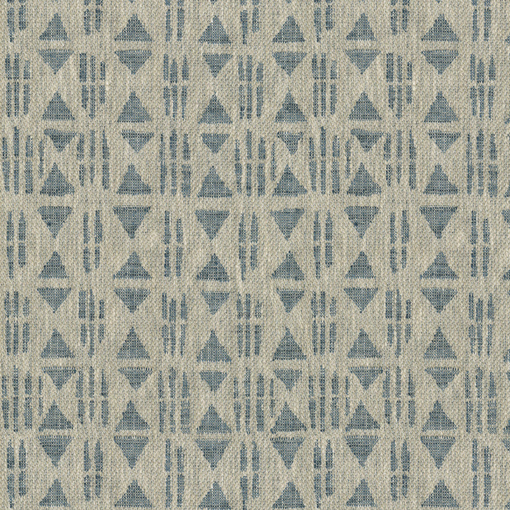 Corfu Lapis 472141 by PK Lifestyles Designer Fabric Expressionist VI 82% Polyester, 18% Cotton India 51000 H: 6.875, V: 7 55 - Swanky Fabrics -