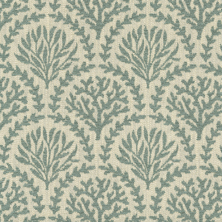 Narella Seaglass 472190 by PK Lifestyles Designer Fabric Cozy Life VIII 77% Polyester, 23% Cotton India 51000 H: 6.875, V: 6.75 54 - Swanky Fabrics -