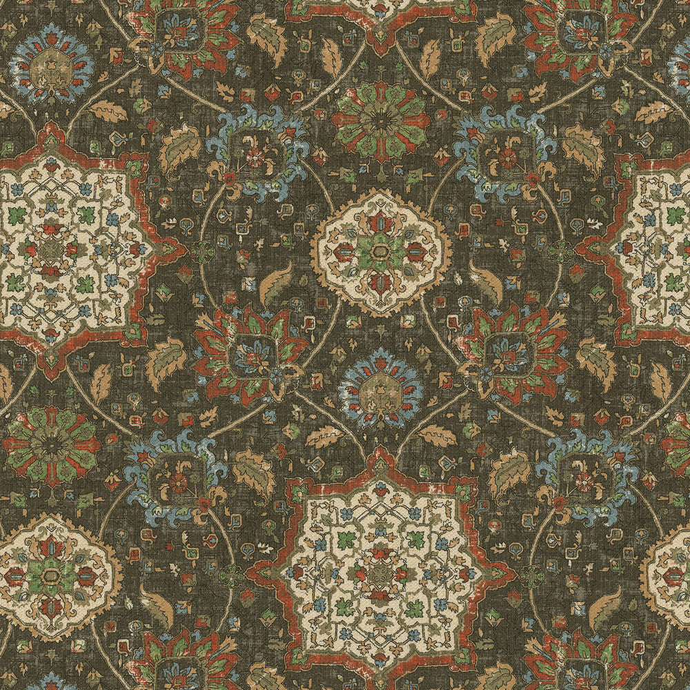 Divine Details Sable 472332 by PK Lifestyles Designer Fabric History Retold VIII 91% Polyester, 9% Linen China 45000 H: 13.5, V: 27 54 - Swanky Fabrics -