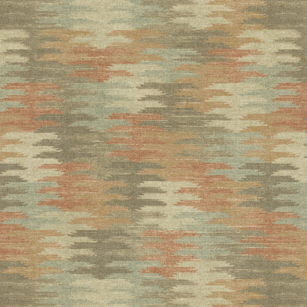 High Notes Clay 472500 by PK Lifestyles Designer Fabric Cultural Exchange IX 90% Polyester, 10% Linen China 51000 H: 27, V: 27 54 - Swanky Fabrics -