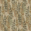 PK Lifestyles Fabric Leaf Plumes Mocha 472571