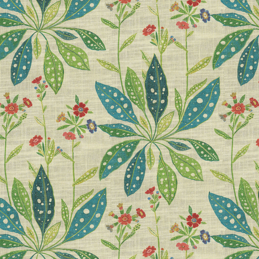 Utter Charm Splash 472580 by PK Lifestyles Designer Fabric Design by Nature VIII 75% Cotton, 25% Linen Pakistan 15000 H: 13.5, V: 25.25 54 - Swanky Fabrics -