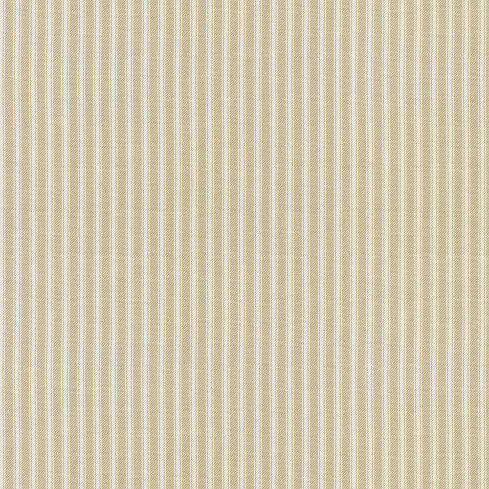 Essential Ticking Sand 472595 by PK Lifestyles Designer Fabric PKL Studio June 2025 100% Cotton Portugal 15000 H: 0.4, V: N/A 56 - Swanky Fabrics -